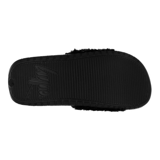 Hype Black fluffy script sliders